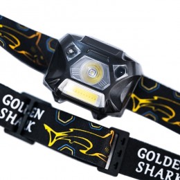 Налобный фонарь Golden Shark Hunter Plus с аккумулятором