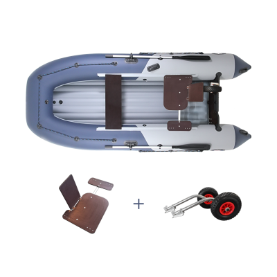 Комплект надувная лодка НДНД Grouper 350  с сиденьем Сикосари