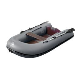 Надувная лодка ПВХ BoatMaster 250K серый