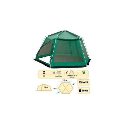 Палатка-шатер SOL MOSQUITO GREEN