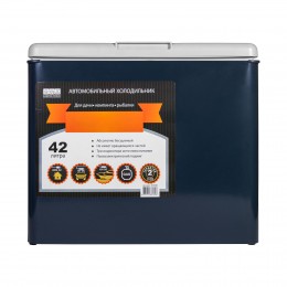 Холодильник автомобильный электрогазовый Camping World DeLuxe 42L (цвет - серый)