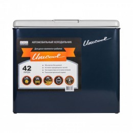 Холодильник автомобильный электрогазовый Camping World Unicool DeLuxe 42L (цвет - серый)