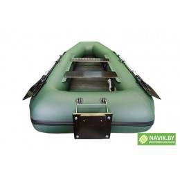 Надувная лодка Хантер 300 ЛТ зеленая