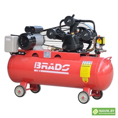 Воздушный компрессор Brado IBL3100A 220v/100L